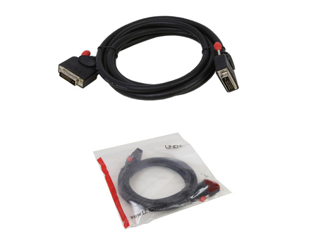 Kabel 41291 2M Lindy  DVI-D Dual Link Monitor Cable 2m (1)